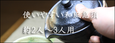 使いやすい和風急須 約2人〜3人用